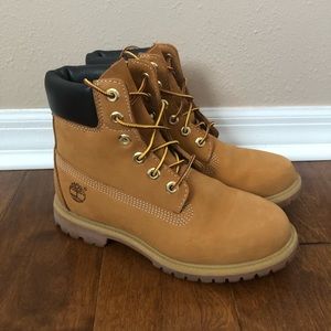 Timberland Women’s Work Boots, Tan, Size 7